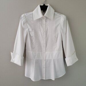 Diane von Furstenberg White Cotton Shirt